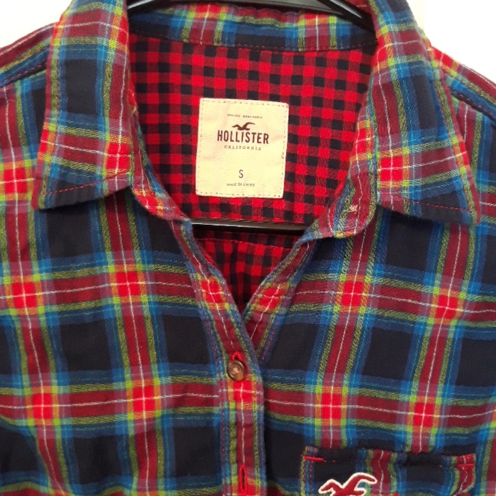 Hollister plaid shirt - Picture 4 of 4